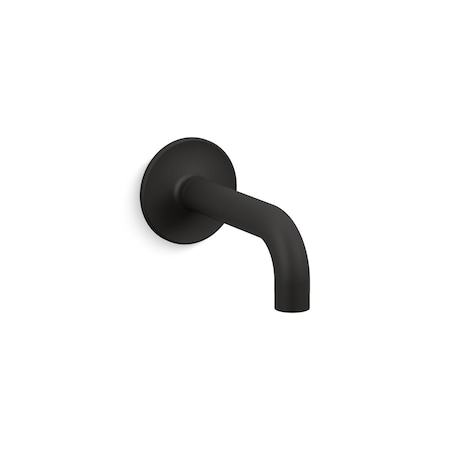 Kohler Purist Wall-Mount Non-Diverter Bath Spout, 90-Degrees 14427-BL